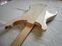 Rickenbacker 4001/4 C64, Mapleglo: Neck - Rear