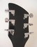 Rickenbacker 330/6 , Jetglo: Headstock - Rear