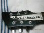 Rickenbacker 350/6 Liverpool, Jetglo: Headstock