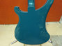 May 1999 Rickenbacker 4003/4 , Turquoise: Body - Rear