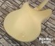 Jul 1983 Rickenbacker 360/6 Mod, White: Body - Rear