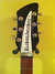 Rickenbacker 360/6 , Jetglo: Headstock