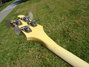 Rickenbacker 4003/4 BT, White: Neck - Rear