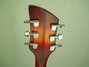 Rickenbacker 360/6 WB, Fireglo: Headstock - Rear