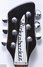 Rickenbacker 370/6 , Jetglo: Headstock