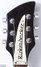 Rickenbacker 620/6 , Jetglo: Headstock
