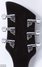 Rickenbacker 620/6 , Jetglo: Headstock - Rear