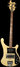 Rickenbacker 4001/4 BT, White: Full Instrument - Front