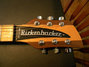 Rickenbacker 650/6 Dakota, Natural Walnut: Headstock