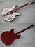 Rickenbacker 331/6 Lightshow, Burgundy: Full Instrument - Front