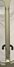 Rickenbacker 4003/4 , Silver: Neck - Rear