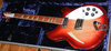 Rickenbacker 360/6 , Fireglo: Neck - Rear