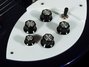 Rickenbacker 330/6 , Midnightblue: Close up - Free2