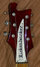 Rickenbacker 480/6 , Burgundy: Headstock
