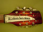 Rickenbacker 360/12 V64, Fireglo: Headstock