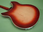 May 1991 Rickenbacker 360/12 V64, Fireglo: Body - Rear