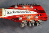 Rickenbacker 360/12 , Fireglo: Headstock