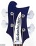 Rickenbacker 4003/4 , Midnightblue: Headstock