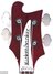 Rickenbacker 4001/4 Mod, Burgundy: Headstock