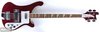 Rickenbacker 4001/4 Mod, Burgundy: Full Instrument - Front