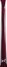 Rickenbacker 4001/4 Mod, Burgundy: Neck - Rear