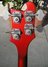 Rickenbacker 4001/4 Refin, Ruby: Headstock - Rear
