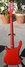 Rickenbacker 4001/4 Refin, Ruby: Full Instrument - Rear