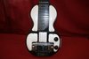 Rickenbacker B Post War/6 LapSteel, Black: Close up - Free2