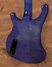 Rickenbacker 4004/4 Cii, Trans Blue: Body - Rear