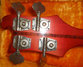 Rickenbacker 4001/4 , Fireglo: Headstock - Rear