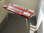 Rickenbacker DW16/2 X 8 Console Steel, Burgundy: Close up - Free
