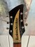 Rickenbacker 335/6 Refin, Black: Headstock