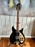 Rickenbacker 335/6 Refin, Black: Full Instrument - Front