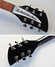 Rickenbacker 330/6 , Jetglo: Headstock