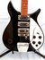 Rickenbacker 325/6 V63, Jetglo: Body - Front