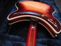 Rickenbacker 381/6 V69, Fireglo: Neck - Rear