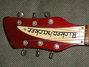 Rickenbacker 320/6 f hole, Burgundy: Headstock