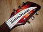 Rickenbacker 1997/6 f hole, Fireglo: Headstock