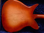 Rickenbacker ES16/6 Ryder, Fireglo: Body - Rear