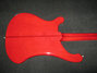 Rickenbacker 4001/4 , Burgundy: Body - Rear