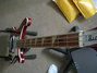 Rickenbacker 4001/4 , Burgundy: Neck - Front