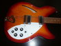 Rickenbacker 330/12 , Fireglo: Body - Front