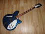 Rickenbacker 360/6 , Midnightblue: Full Instrument - Front