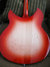 Rickenbacker 330/12 Mod, Fireglo: Body - Rear