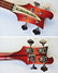 Rickenbacker 4001/4 , Fireglo: Headstock