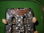 Rickenbacker 100/6 LapSteel, Gray Zolatone: Headstock