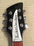 Rickenbacker 620/6 , Jetglo: Neck - Rear