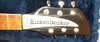 Rickenbacker 360/6 , Jetglo: Headstock