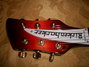 Rickenbacker 620/6 , Fireglo: Headstock