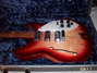 Rickenbacker 1998/6 f hole, Fireglo: Close up - Free